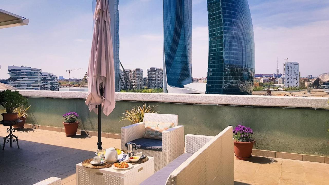 City Life Sky Apartment- Mico- Breathtaking Penthouse มิลาน ภายนอก รูปภาพ