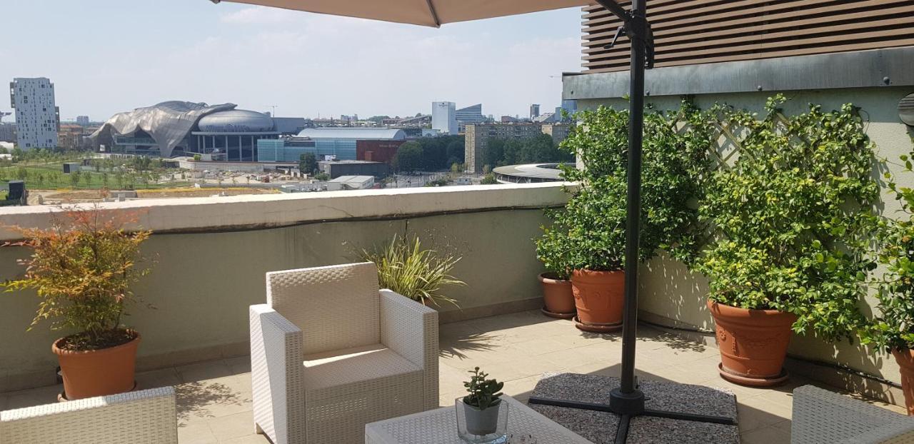 City Life Sky Apartment- Mico- Breathtaking Penthouse มิลาน ภายนอก รูปภาพ