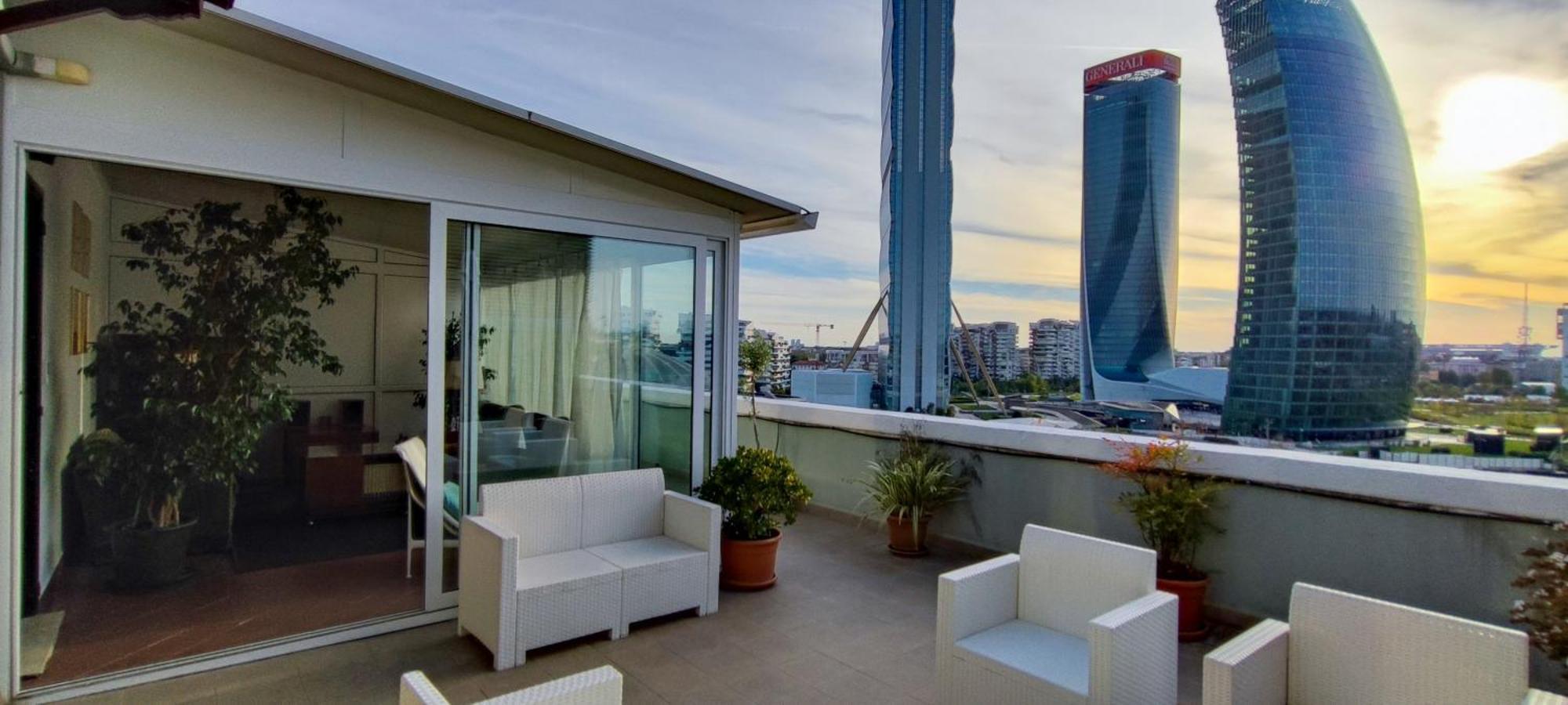 City Life Sky Apartment- Mico- Breathtaking Penthouse มิลาน ภายนอก รูปภาพ