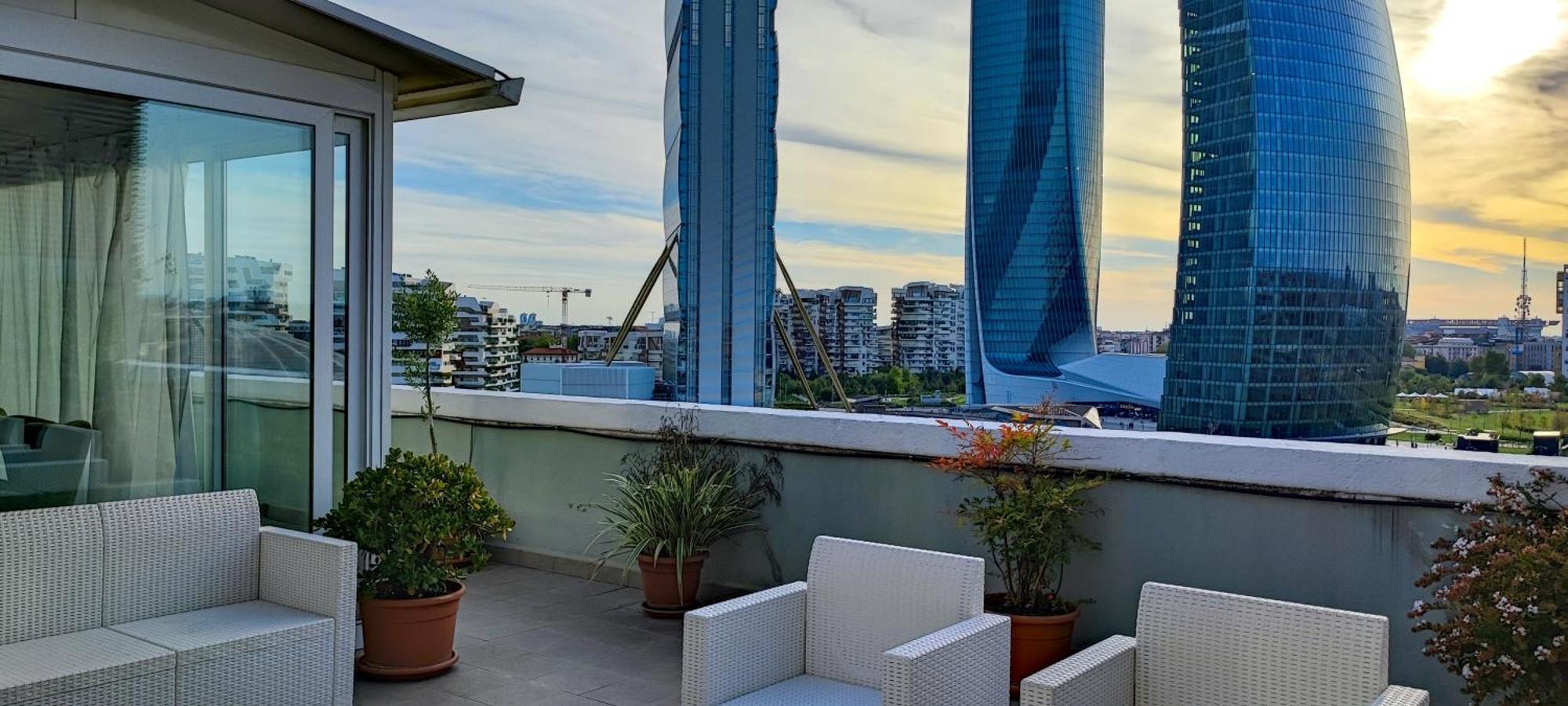 City Life Sky Apartment- Mico- Breathtaking Penthouse มิลาน ภายนอก รูปภาพ